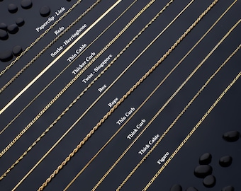 14k gouden schakelarmband voor dames, dunne schakelarmband, gedraaid - doos - figaro - touw - paperclip - visgraat - stoeprand - alledaagse armband