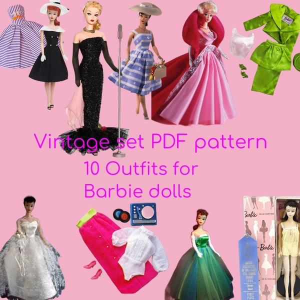 Barbie Doll Patterns - Etsy