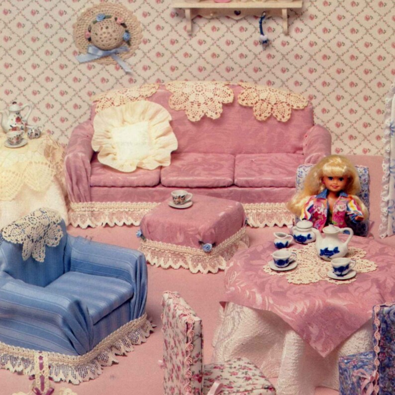 Barbie Furniture Printable Sewing Pattern in PDF - Etsy