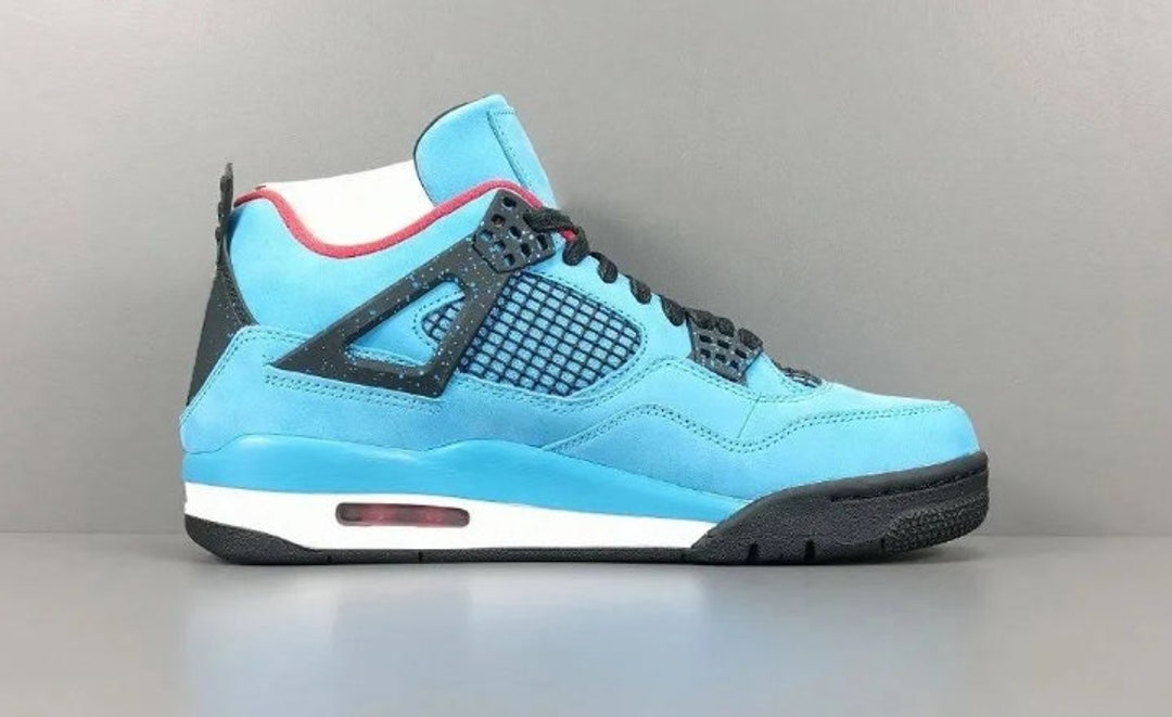 travis scott blue shoes