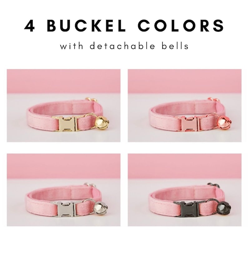 Personalized Cat& Small Dog Collar Bowtie Leash Set, Custom Engraved