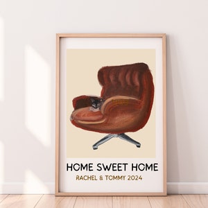 Impresión de gato de café francés, impresión de cita retro, cartel de gato retro, impresión de moda de los años 70, obra de arte estética, linda impresión peculiar, decoración única de cafetería