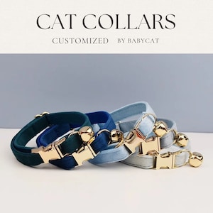 Personalized cat & small dog collar bowtie leash set, custom engraved puppy name tag, Engraved Gold Cat Tag,Handmade Luxury Cat Collar