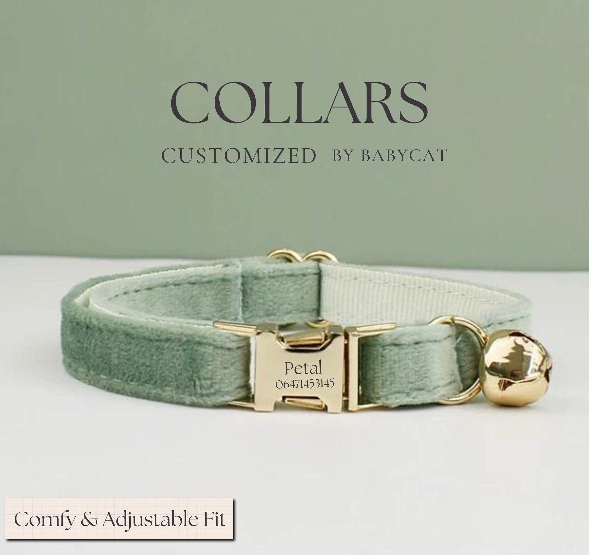 Süßes Katzenhalsband Mit Fliege & Glöckchen – Verstellbar, Weihnachtliches Design, Sicher Mit Breakaway-Schnalle