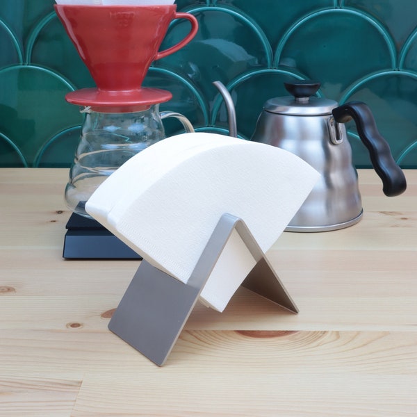 V60 Coffee Filter Paper Holder from Stainless Steel