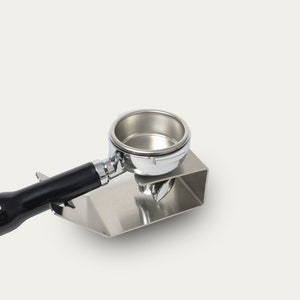 Stainless Steel Tamping Stand for Portafilters – Durable, Compact, and Precision-Engineered