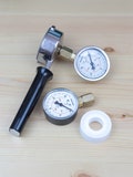 Gaggia Espresso Machine Pressure Gauge Tester: 0-16 Bar, Mountable