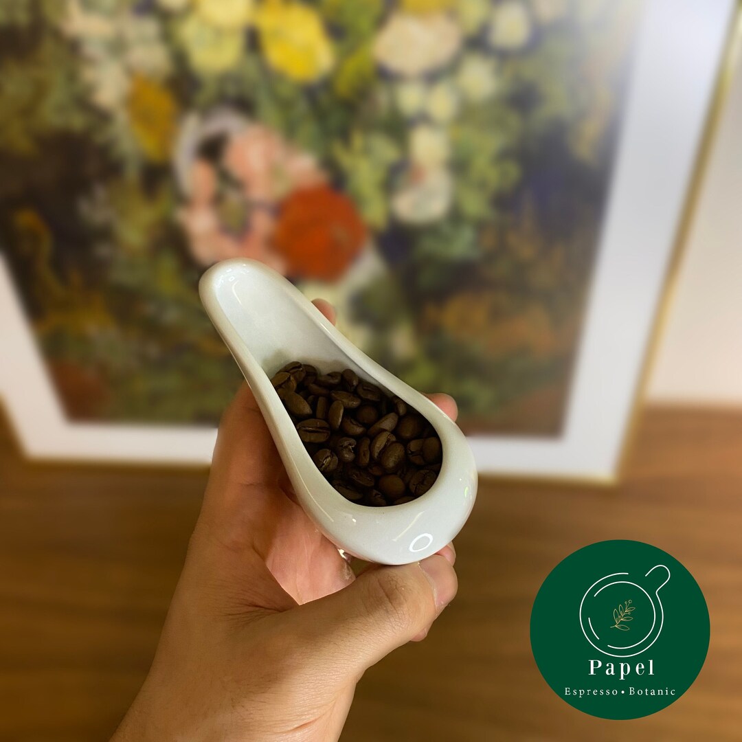 Coffee Dosing Trays Coffee Bean Boat From Ceramic Elegant Etsy