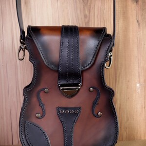 Leather bag, unique model