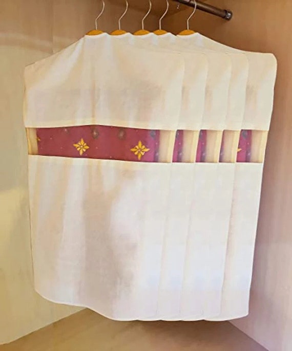 Vintage Muslin Garment Bag, 100% Organic Cotton B… - image 5