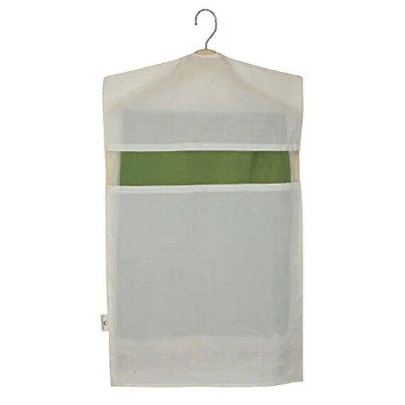 Vintage Muslin Garment Bag, 100% Organic Cotton B… - image 3