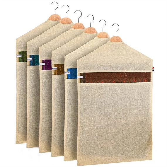 Vintage Muslin Garment Bag, 100% Organic Cotton B… - image 1