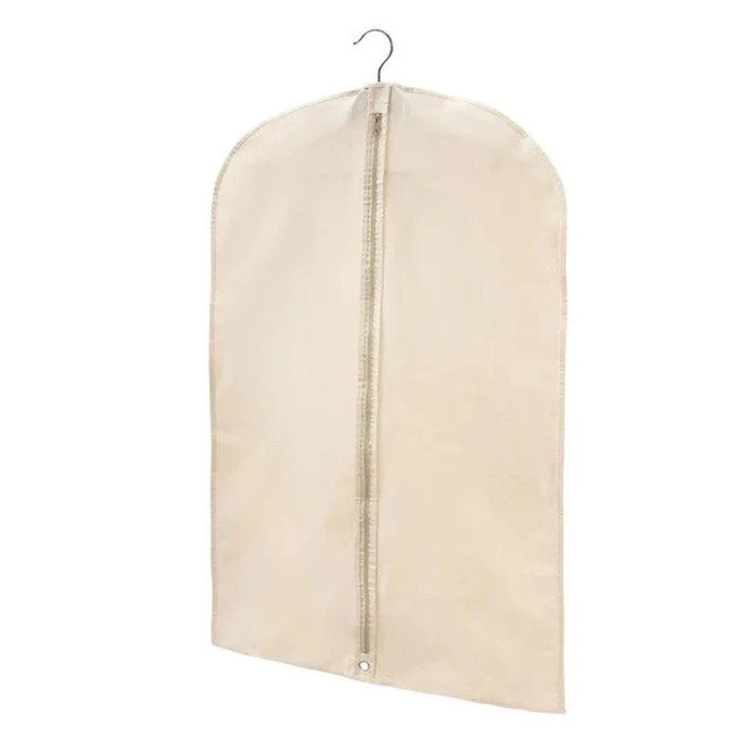 100 Cotton Organic Garment Bag, Breathable Wedding Suit Cover Clothes