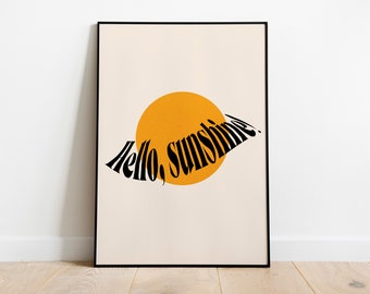 Wydrukowany plakat artystyczny, natychmiastowe pobranie wydruku artystycznego, dekoracja ścienna