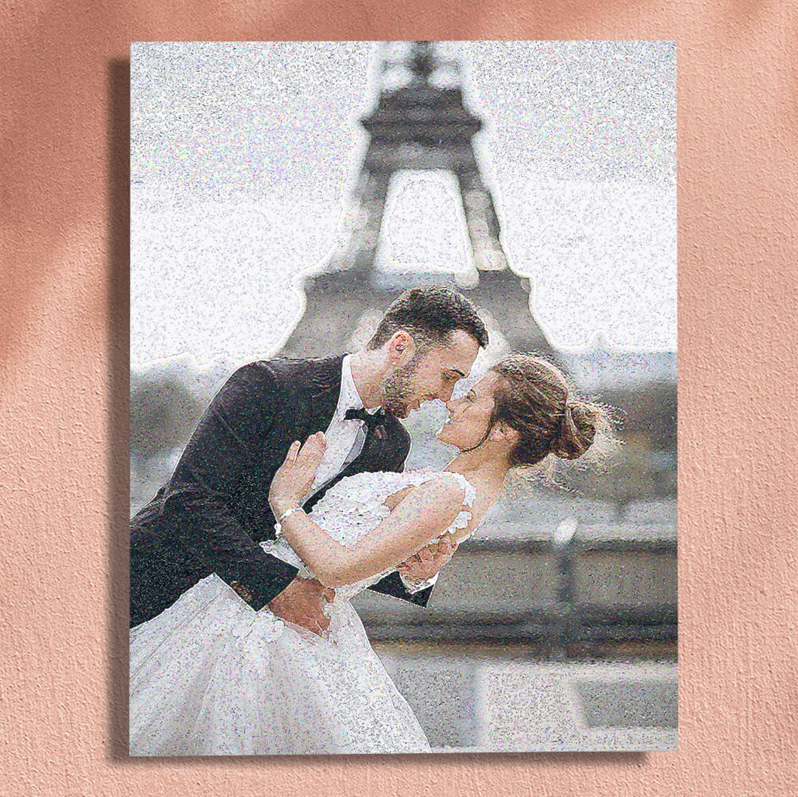 Personalised Paint by Numbers, Custom Paint by Numbers Kit, DIY Paint