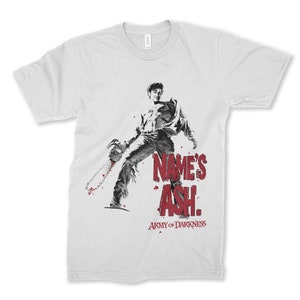 Ash Williams Army of Darkness T-Shirt, Evil Dead Shirt, Men's and Women's Sizes (bf-225)