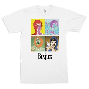 The Beatles Pop Art T-Shirt, Men&#39;s and Women&#39;s Sizes (bf-215)