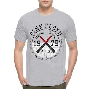 Pink Floyd The Wall 1979 T-Shirt, Men&#39;s and Women&#39;s Sizes (PIN-512404)