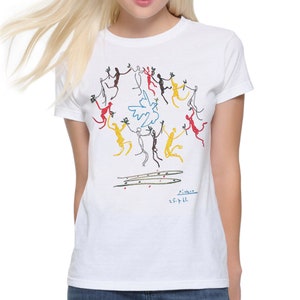 Pablo Picasso The Dance of Youth T-Shirt, Men&#39;s and Women&#39;s Sizes (bf-111)