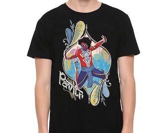 Camiseta de Spider-Man Pavitr Prabhakar, Camiseta del Spider-Verse, Tallas para hombre y mujer (SPI-56891)