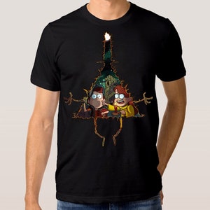 T-shirt Gravity Falls Dipper and Mabel, heren- en damesmaten (bf-156)