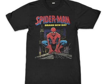 Spider-Man Brand New Day T-Shirt, Comics Tee (SPD-473589)