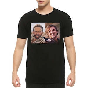 The Unbearable Weight of Massive Talent Pedro Pascal T-Shirt, Men's and Women's Sizes (MOV-39081)