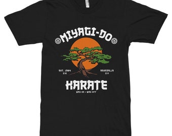 Cobra Kai Miyagi-Do Karate T-Shirt, The Karate Kid Shirt, Men's and Women's Sizes (bf-168)