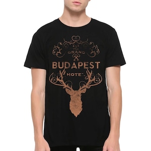 The Grand Budapest Hotel T-Shirt, Wes Anderson Movie Shirt, Men&#39;s and Women&#39;s Sizes (bf-221)
