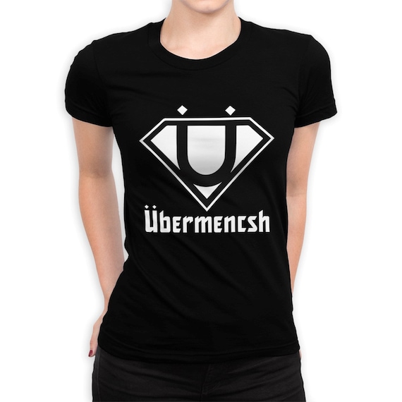 Friedrich Nietzsche Ubermensch T-shirt, Men's and Women's