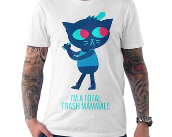 Night in the Woods I'm Total Trash Mammal T-Shirt, Men's and Women's Sizes (bf-245)
