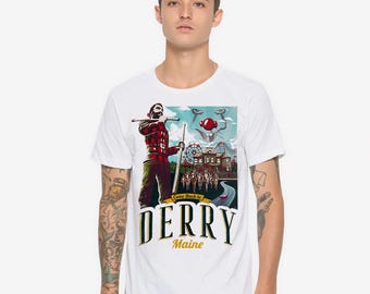 Come Back to Derry T-Shirt, Stephen King's It Shirt, Men's and Women's Sizes (PEN-45332)