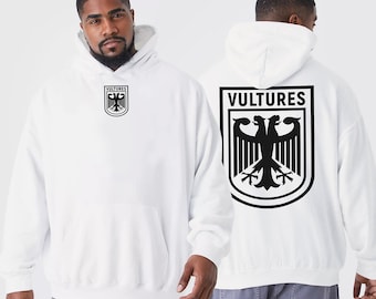 Bluza z kapturem Vultures Logo Kanye Westa, rozmiary unisex (KNW-110348)