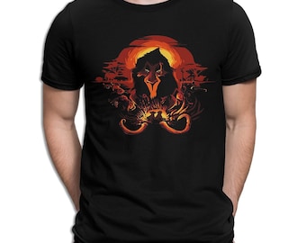 Camiseta con el dibujo de El Rey León, tallas para hombre y mujer (bf-324)