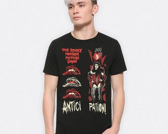 The Rocky Horror Picture Show Tim Curry T-Shirt, Men's and Women's Sizes (TMR-552004)