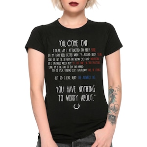BoJack Horseman Non hai nulla di cui preoccuparti T-shirt, taglie uomo e donna (bf-323)