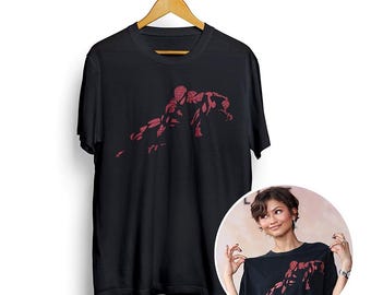 Spider-Man Classic Vintage Zendaya T-Shirt, Brand New Day Retro Comics Tee (SPD-987430)