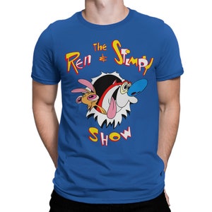 Camiseta de El show de Ren y Stimpy, tallas para hombre y mujer (bf-292)