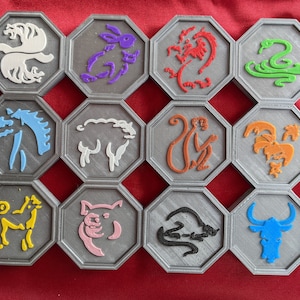 Jackie Chan Adventure talismans set of 12 magnetic