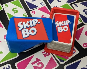 Skip bo Split Deck Box