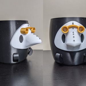 Plant pot, Chibi Plague Doctor