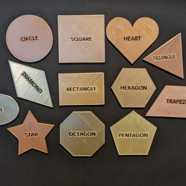 Shape magnets (Custom colours)