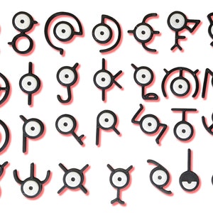 Custom letter magnets