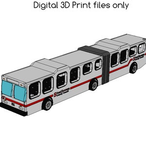 STL - Articulating model bus