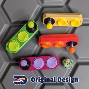 Joystick d'arcade et boutons à ressort Fidget Toy