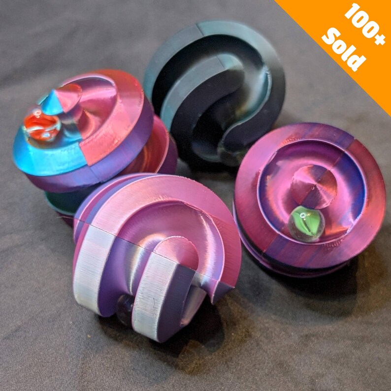 Marble Roller Fidget Hexasphericon image 4