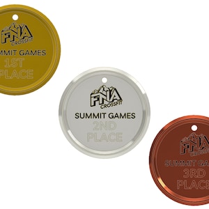 Medals, 3D Printed, Customizable