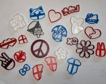 Custom Cookie cutters, baking tools, 3D Printed cookie cutter