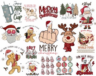Retro Christmas png Bundle, pink Christmas png, pink christmas png bundle, christmas shirt design, christmas bundle ,pink santa png