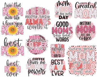 Mother’s day Sublimation bundle, mothers day png, mama png, mom png, mama leopard png, blessed mama png, mom life png, mom sublimation